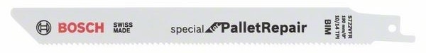 Bosch Blue Accessories 2608658034 PRO Pallet Repair S725VFR sagblad, 1,25x19x190 mm 100 deler