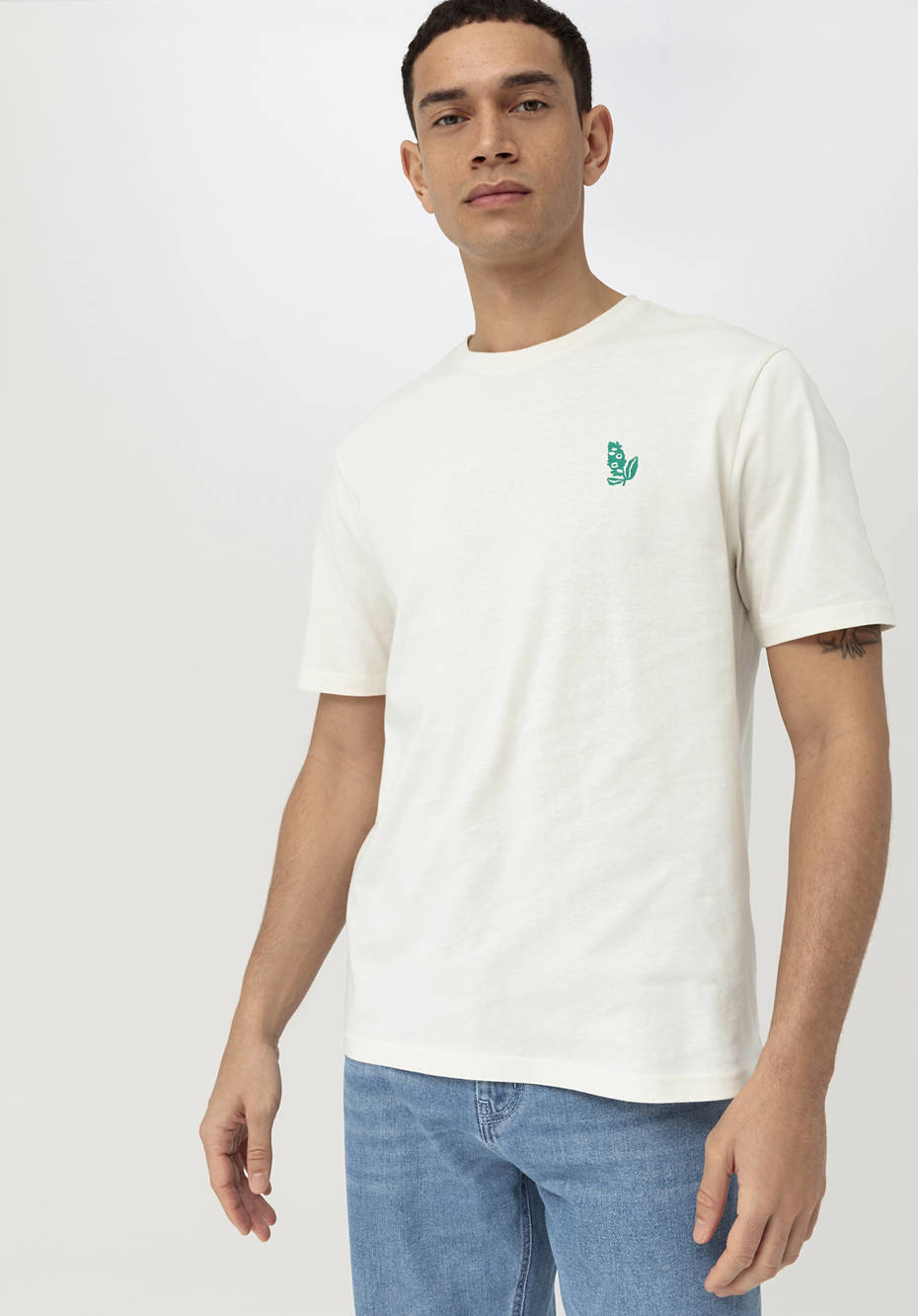 LIV LEE X HESSNATUR T-Shirt aus reiner Bio-Baumwolle