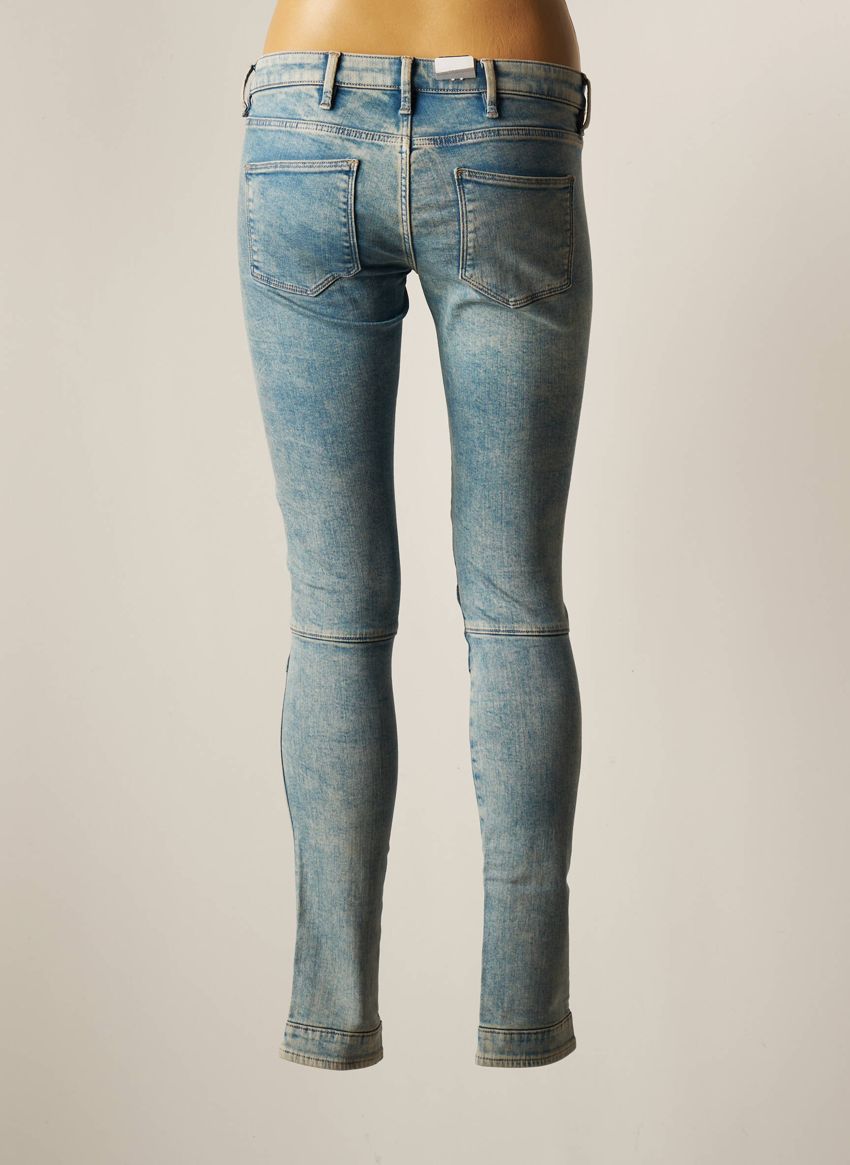 Raw 7 Jeans Skinny Femme couleur bleu