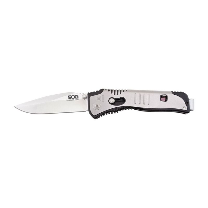 SOG Mini Flashback Clip Point Satin SAT101-CP