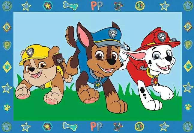 CreArt Paw Patrol - Malen nach Zahlen für Kinder ab 5 Jahren