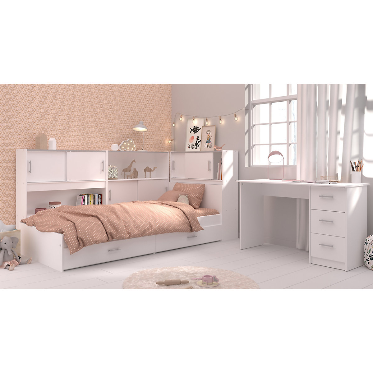 Kinderzimmer 3-tlg 