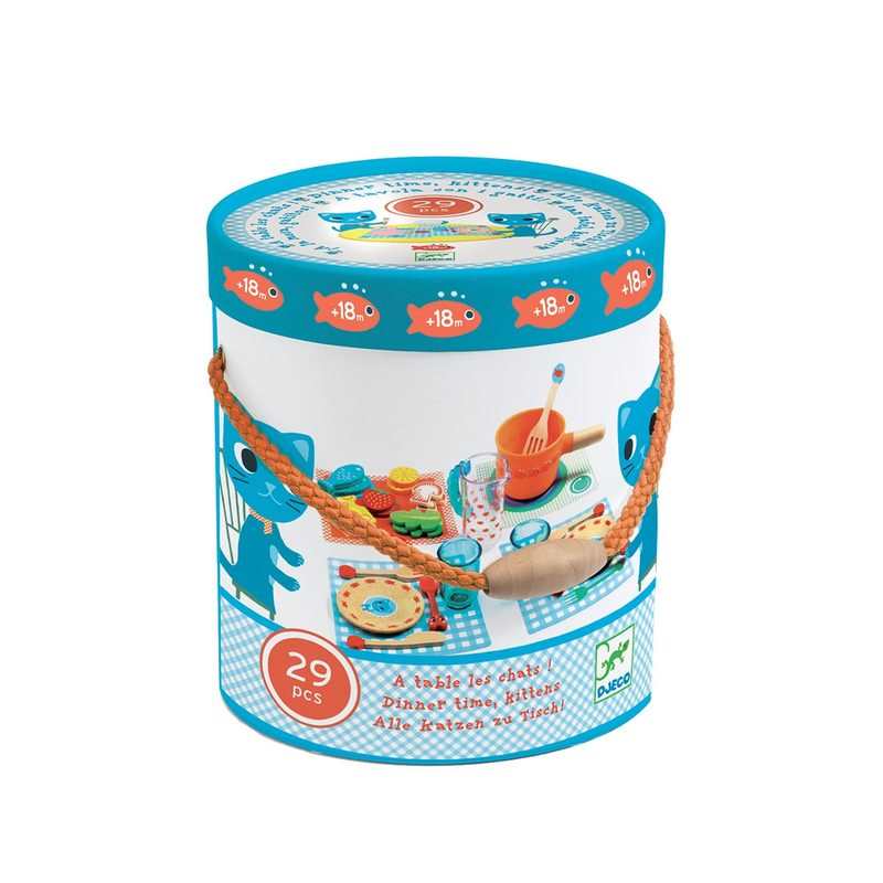 Dinette des petits A table les chats ! Djeco