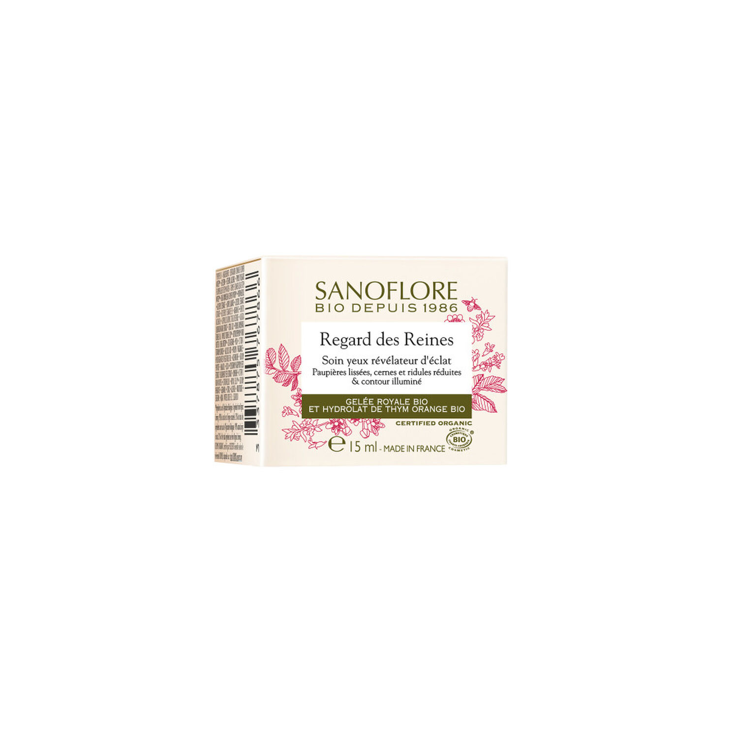 Sanoflore Regard des Reines Soin Yeux Révélateur d'Eclat 15 ml