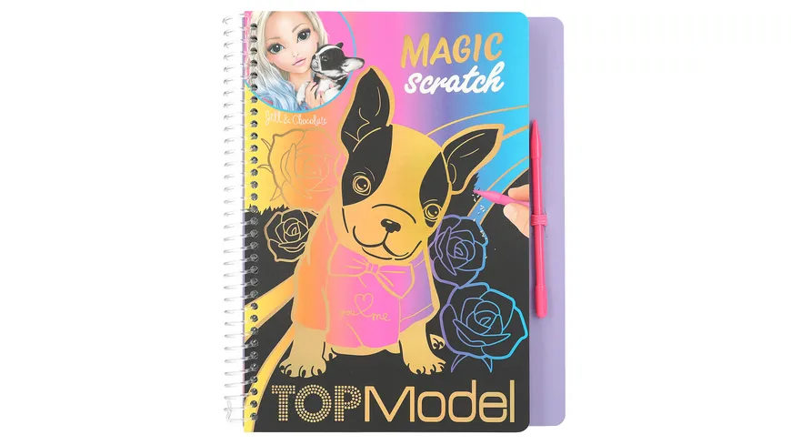 TOPModel Magic Scratch Book