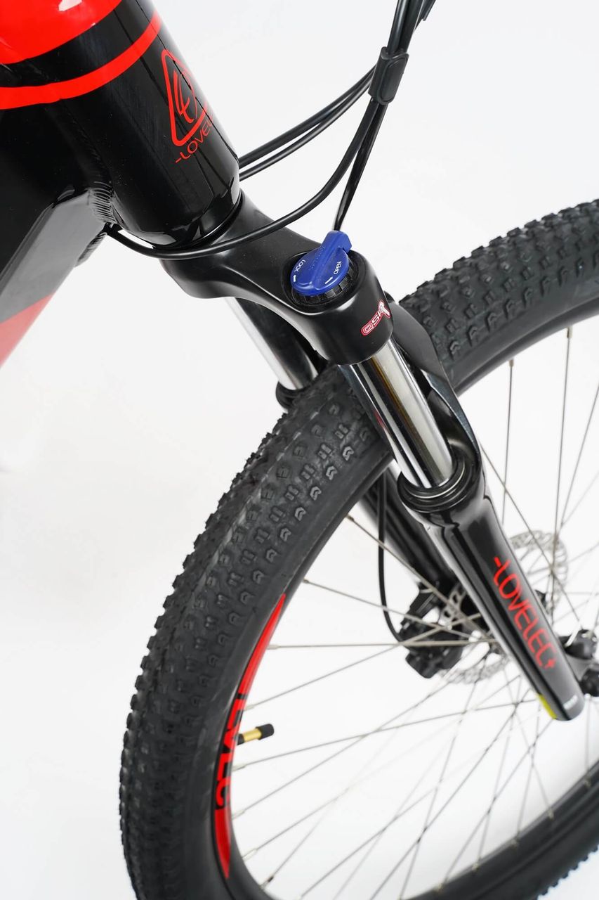 LOVELEC Alkor Rot/Schwarz E-Bike 17