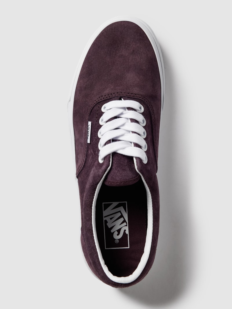 Sneaker mit Label-Details Modell 'Era' in dunkelbraun