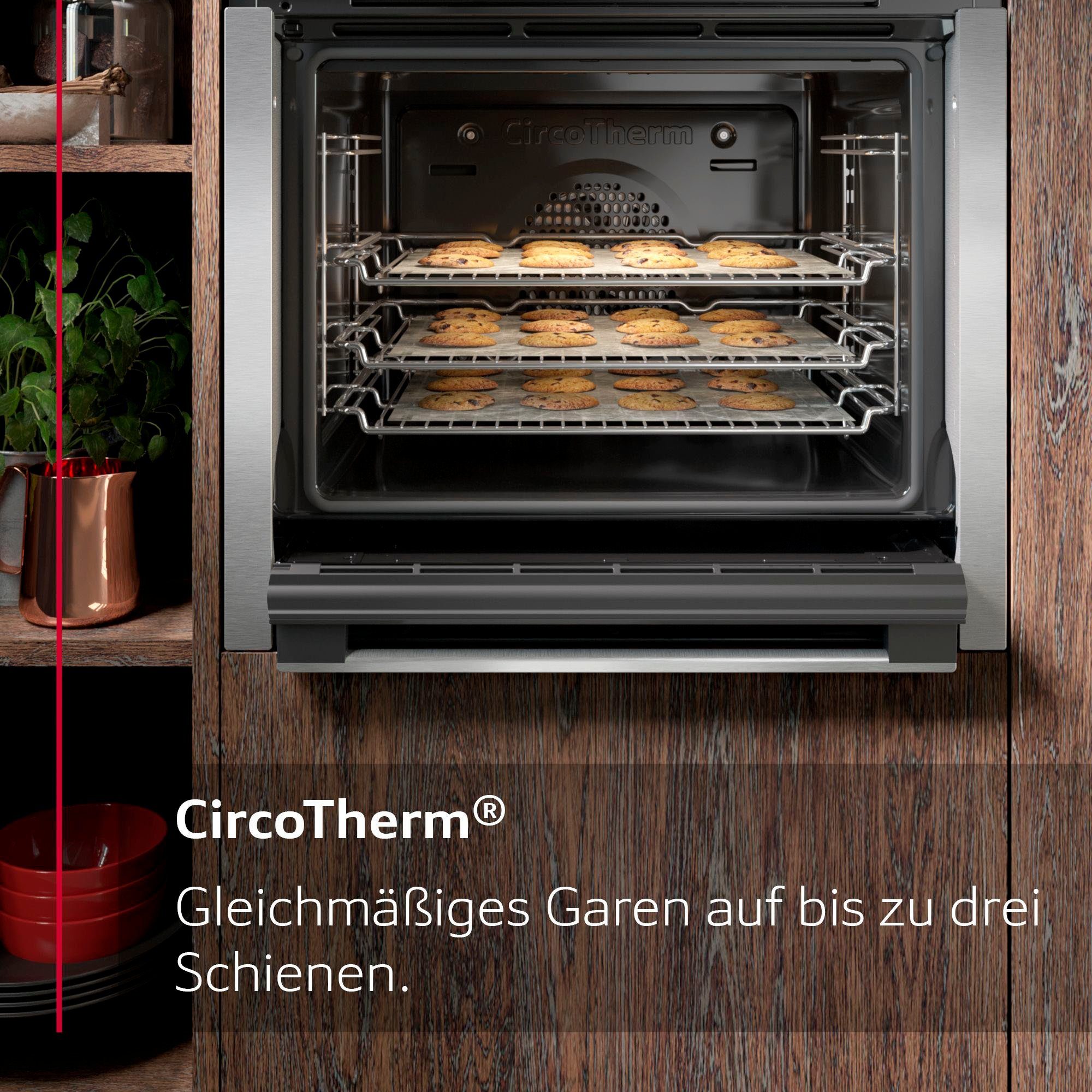 NEFF Einbaubackofen N 50 B3ACE2AN0, mit Hide®, EasyClean, CircoTherm®-Heißluft