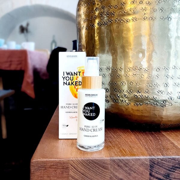 I Want You Naked Good Karma Pure Aloe Hand Cream Handcreme