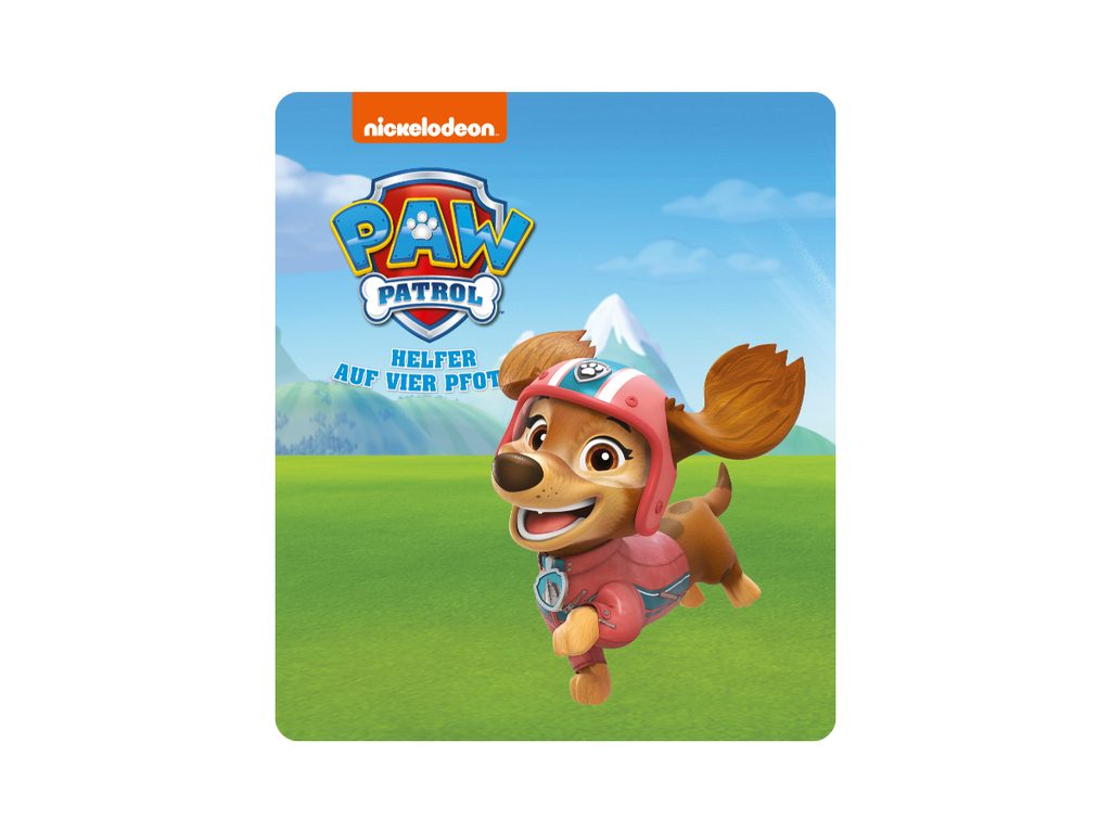 tonies Hörspielfigur Tonies Paw Patrol -Liberty findet einen neuen Freund, (1-St), Magnethaftend, handbemalt, integrierter NFC-Chip