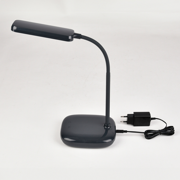 LED-Tageslichtlampe, grau