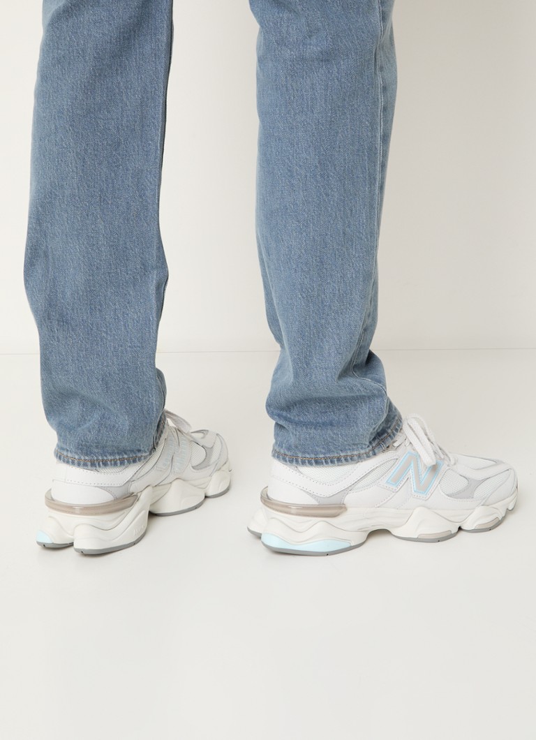 Teniși New Balance 9060 cu detalii din piele întoarsă