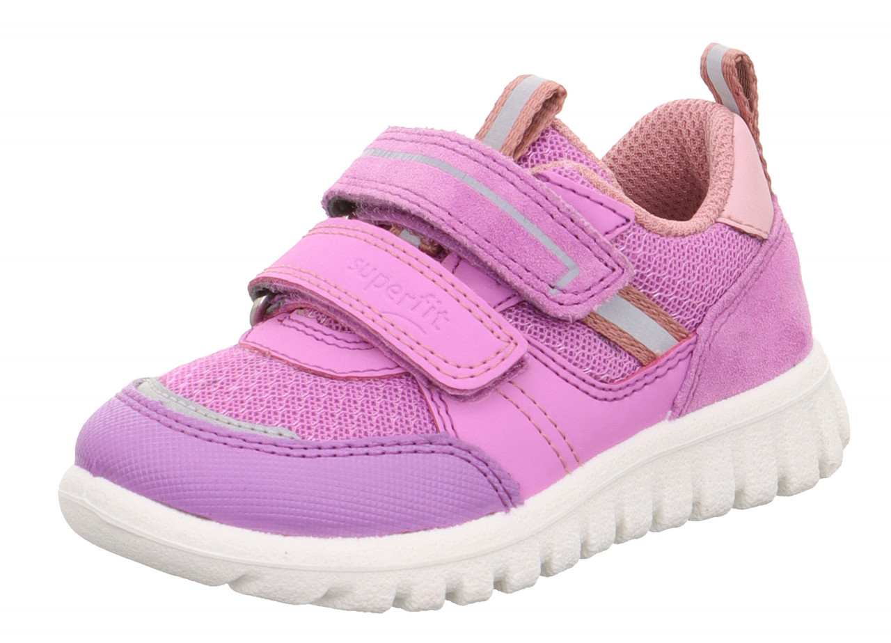 SPORT7 MINI - Lila/RosaSneaker low mit Klettverschluss