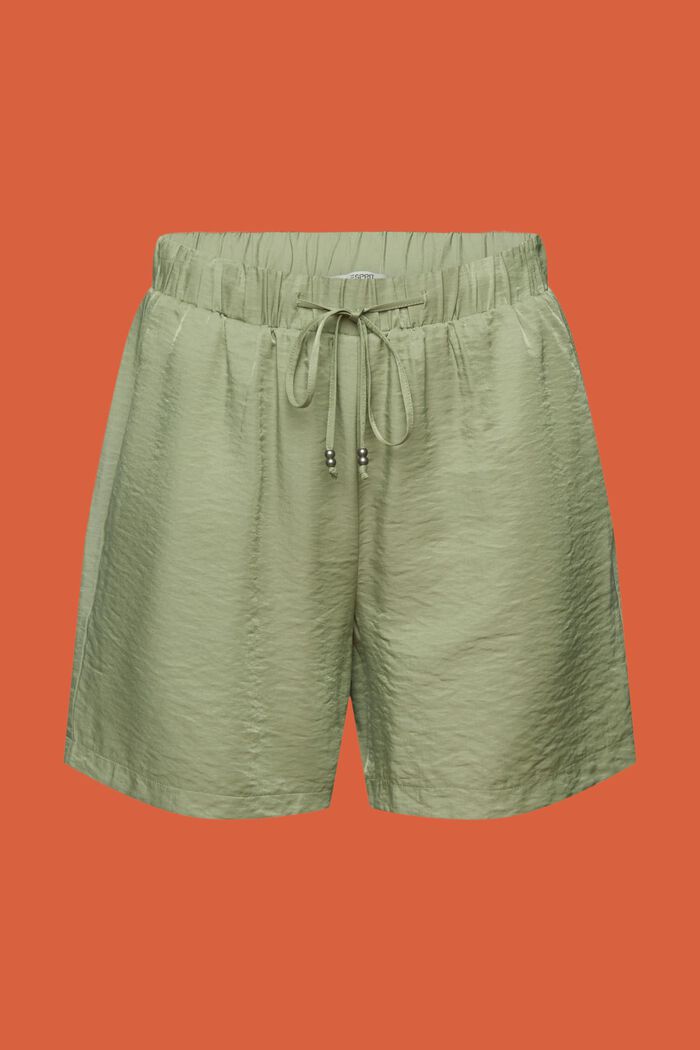 Pull-on-Shorts aus Satin