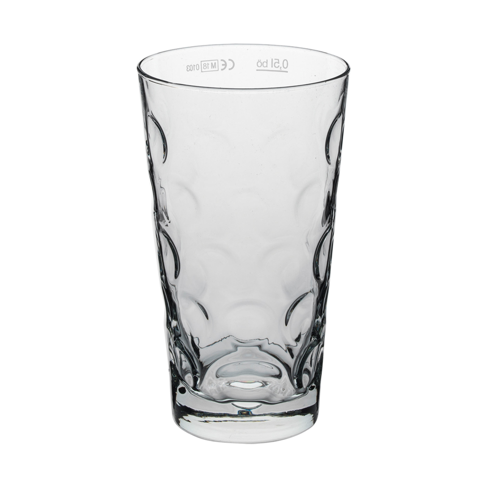 Dubbe-Becher 500ml klar