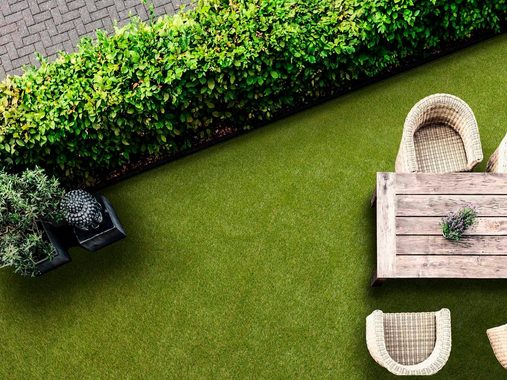 Kunstrasen COLORADO, Primaflor-Ideen in Textil, rechteckig, Höhe: 30 mm, mit Drainagefunktion, ideal für Balkon & Terrasse