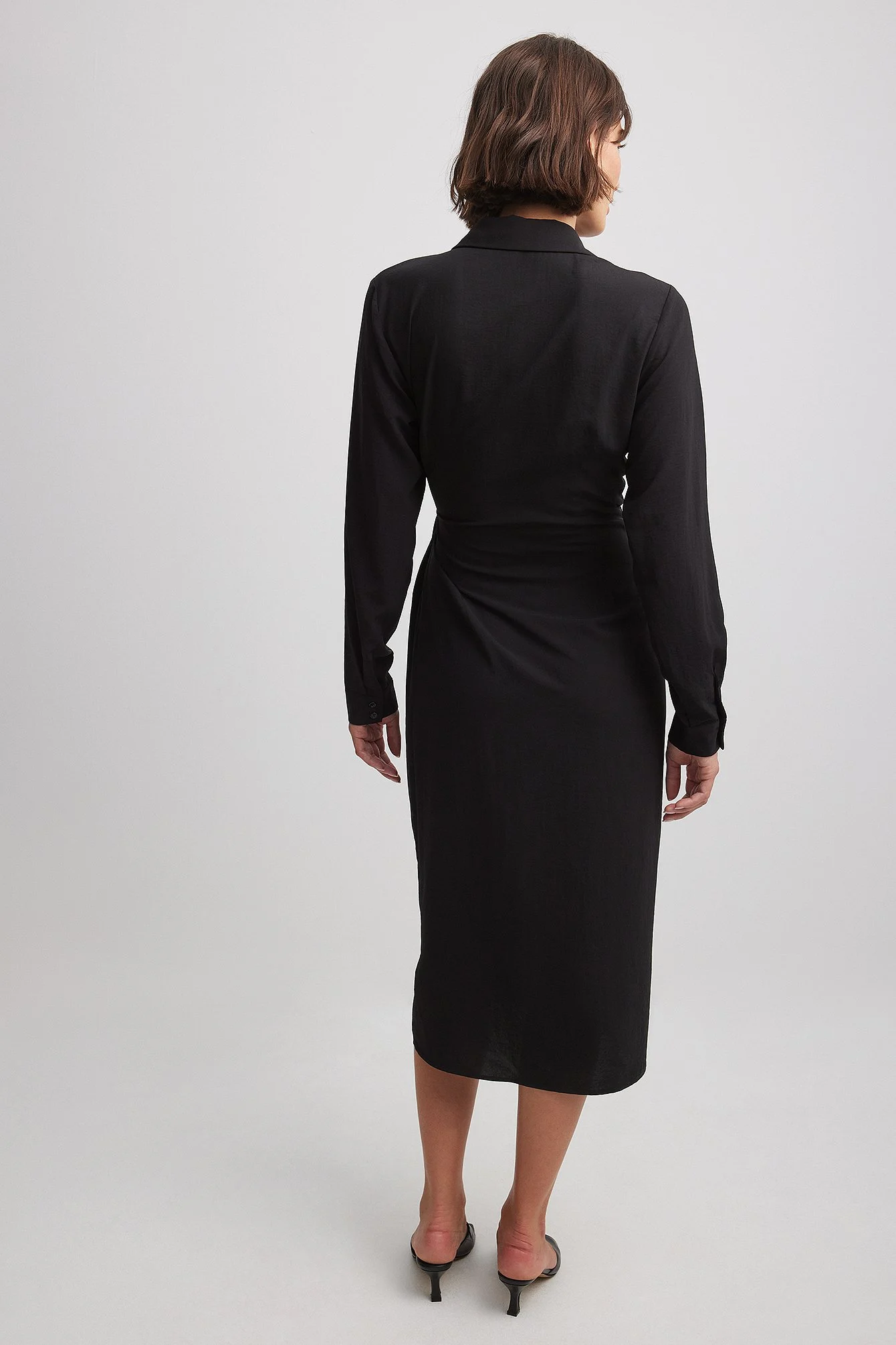Midi-Wickelkleid