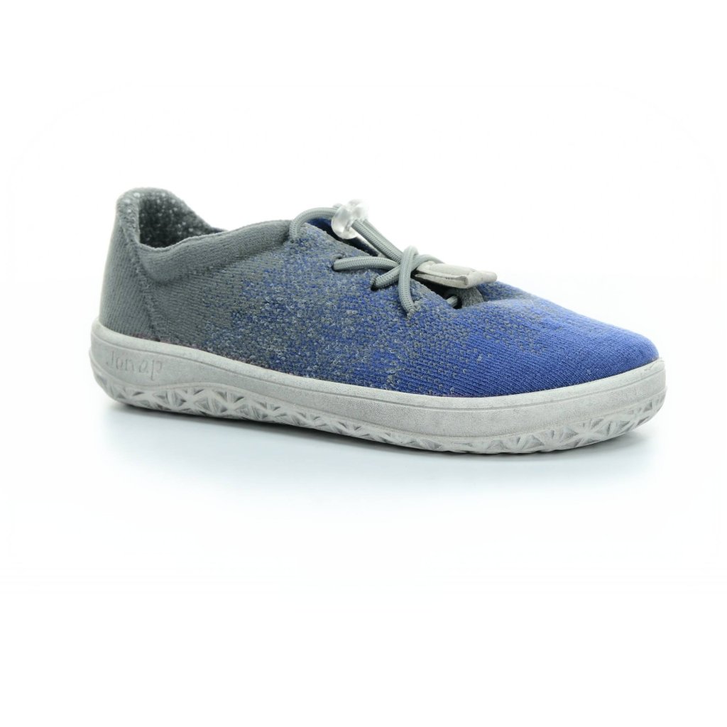 Jonap Knitt New blaugrau Barfuß-Sneakers