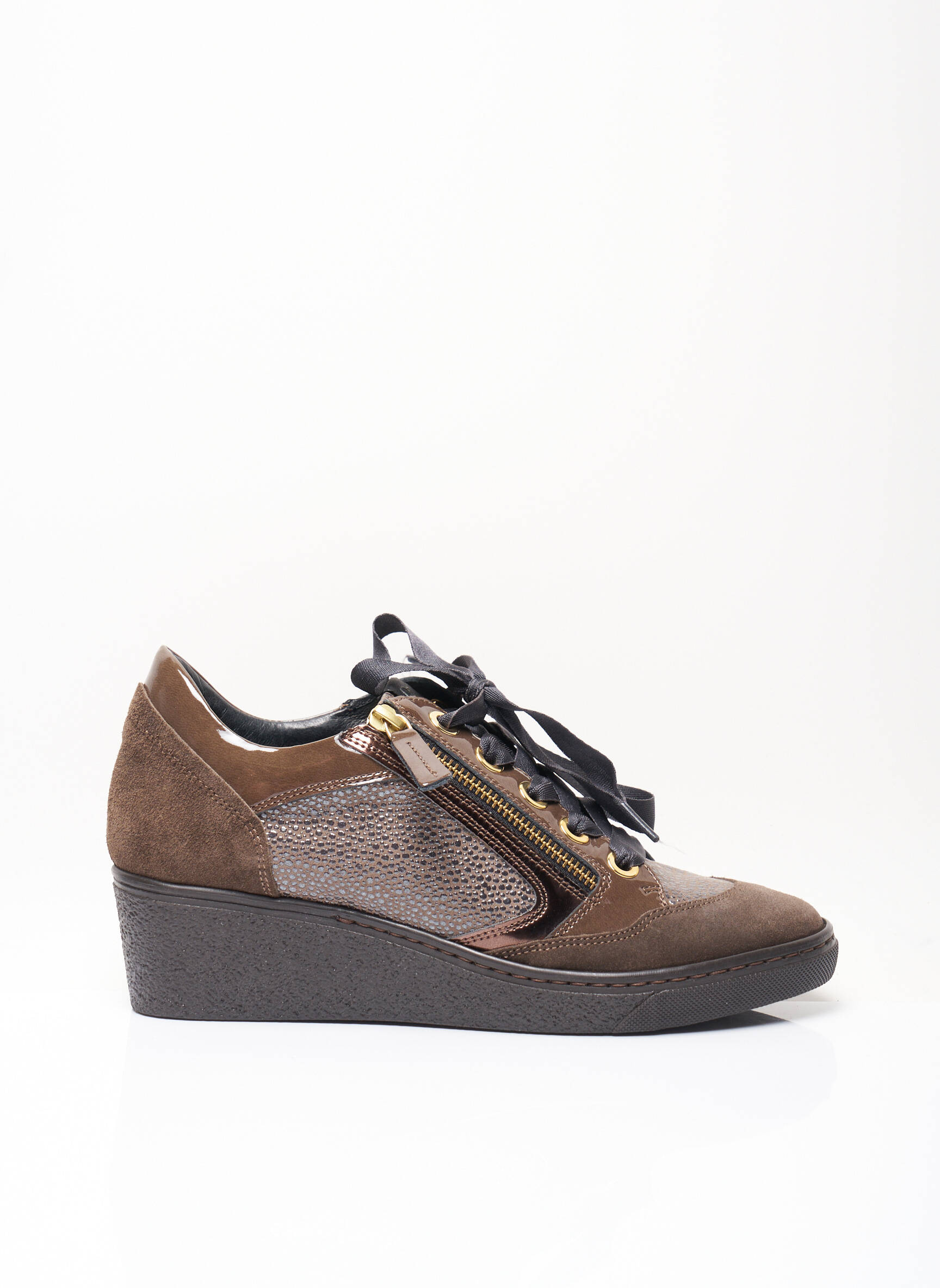 Dl Sport Baskets Femme couleur marron