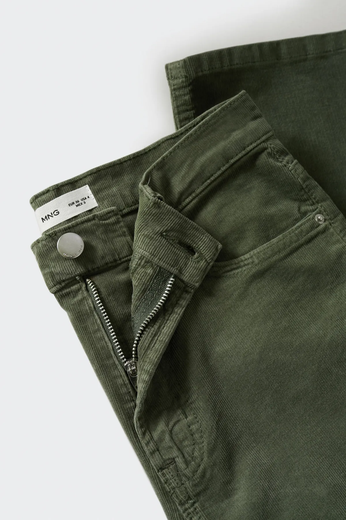 MANGO  37008255 Jeans Grün
