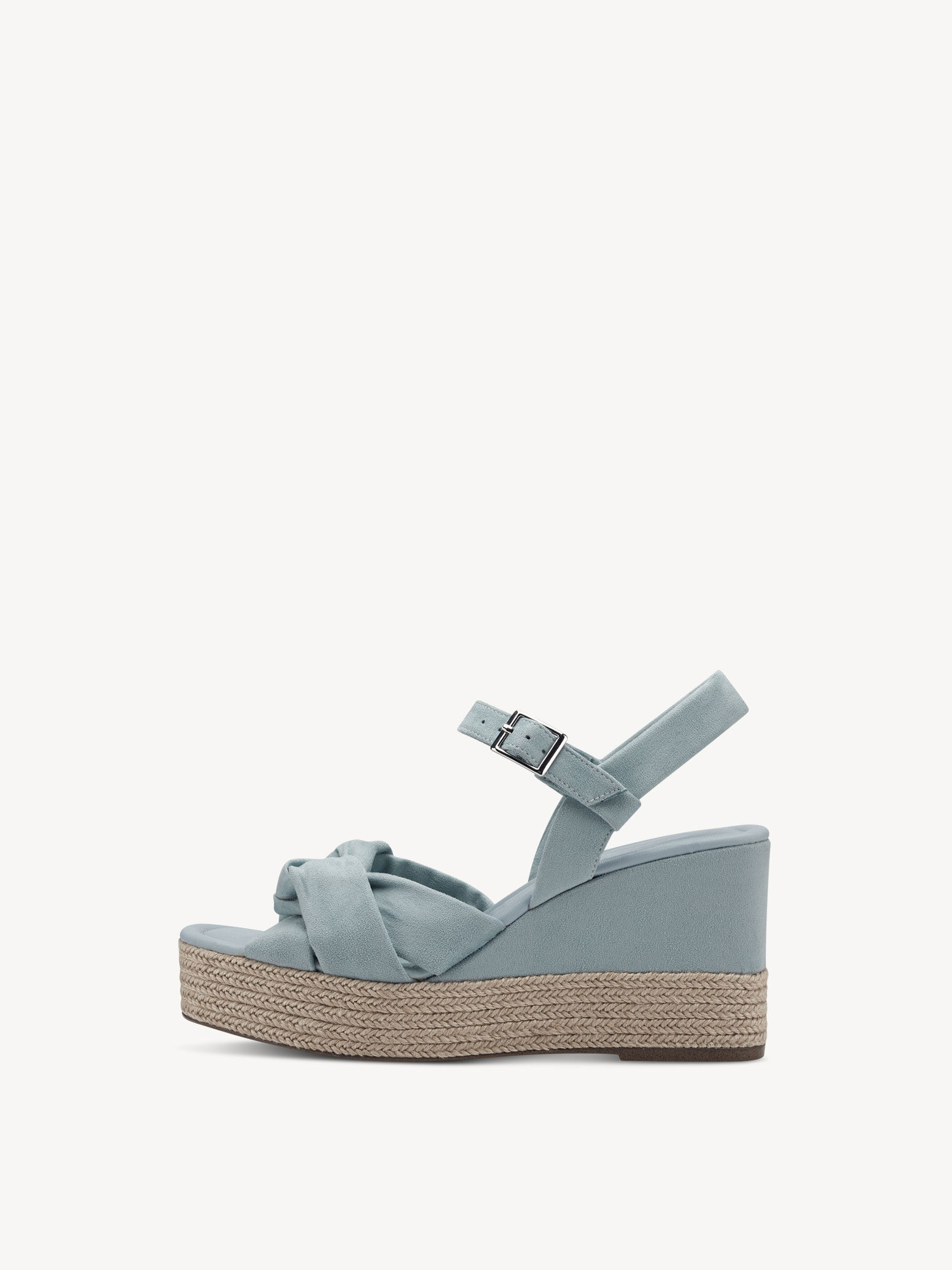Sandale à talon - bleu