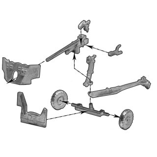 US Army M1 57mm Anti-Tank Gun