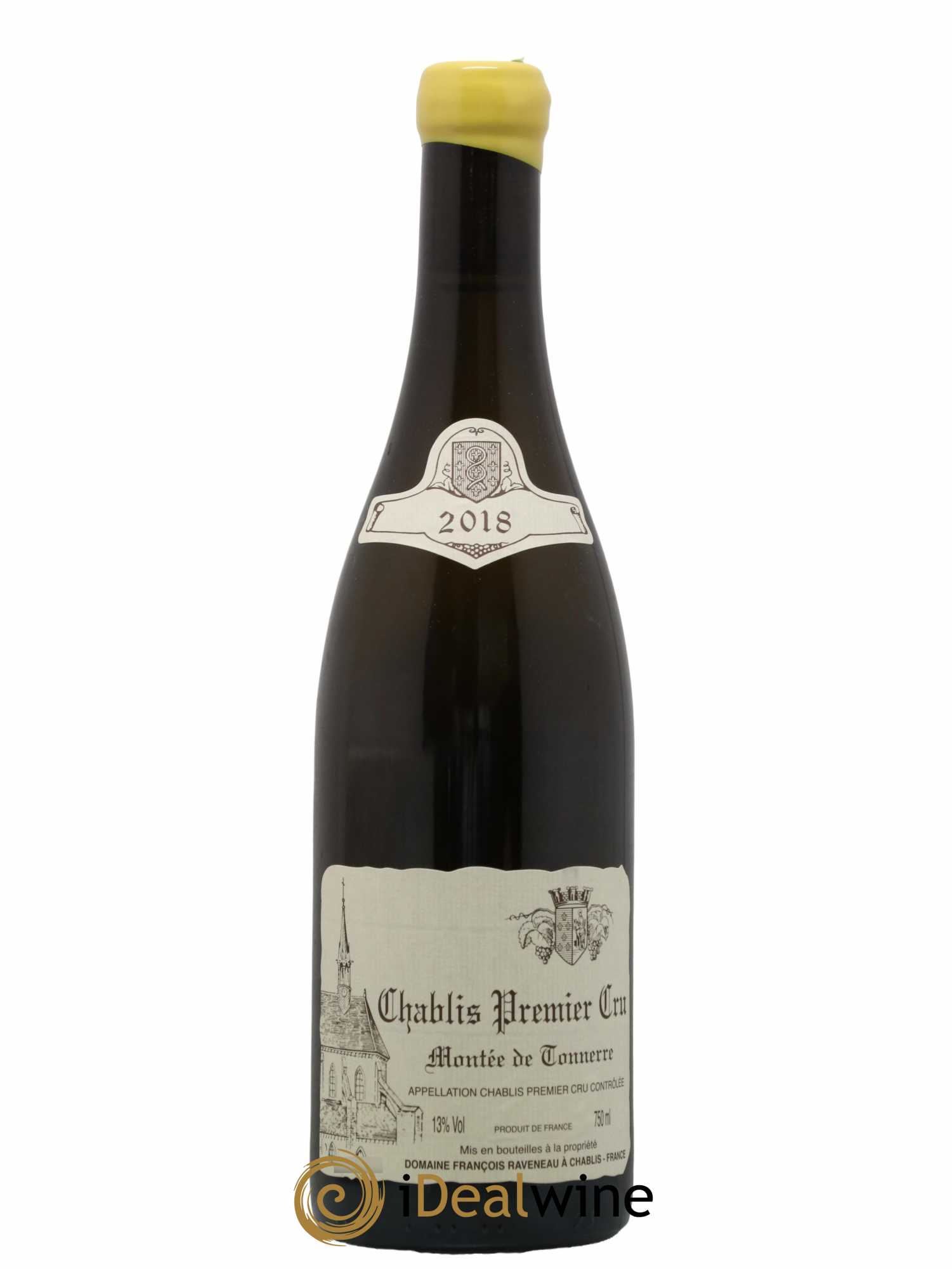 Chablis 1er Cru Montée de Tonnerre Raveneau (Domaine)  2018 - Lot de 1 Bouteille