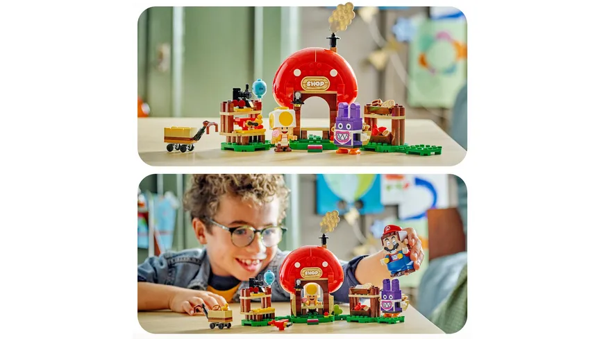 LEGO Super Mario 71429 Mopsie in Toads Laden – Erweiterungsset mit 2 Figuren