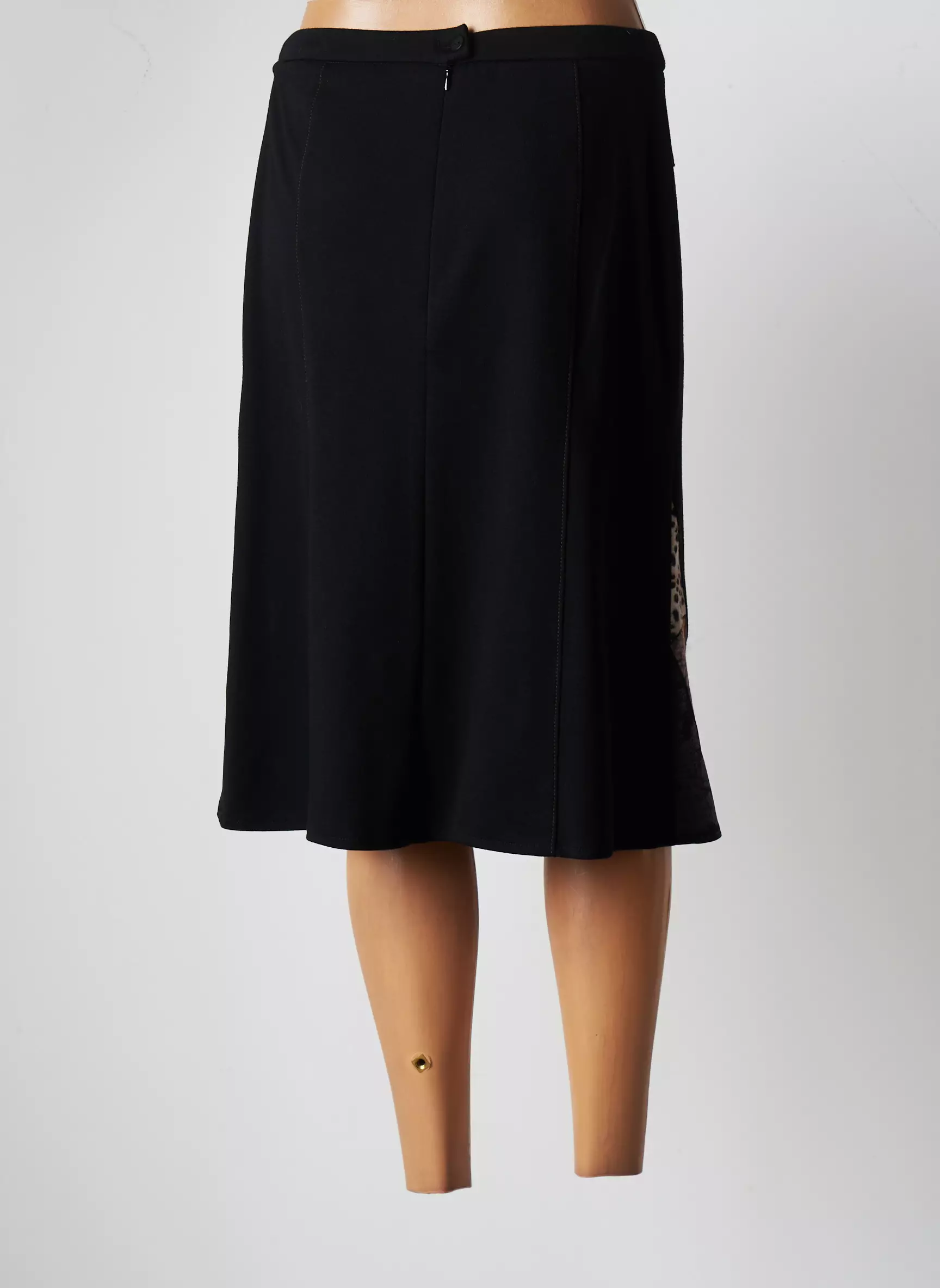 Jumfil Jupes Mi Longues Femme couleur noir