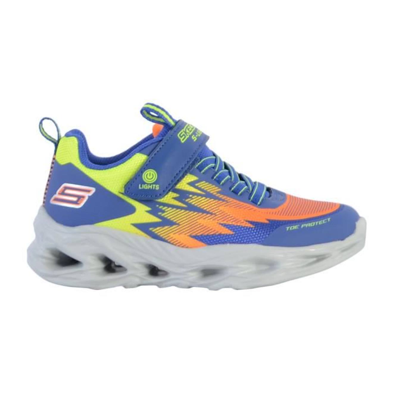 Basket Enfant Skechers Zorent bleu