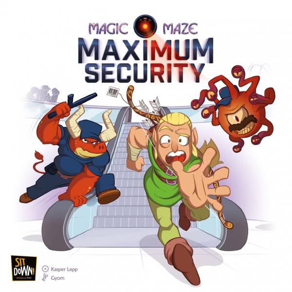 Magic Maze: Maximum Security (Exp.) (engl./franz.)