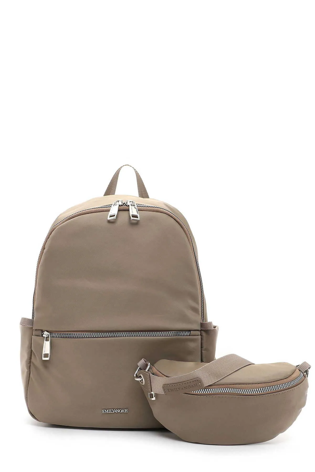Emily & Noah  Rucksack - Beige - Unifarben