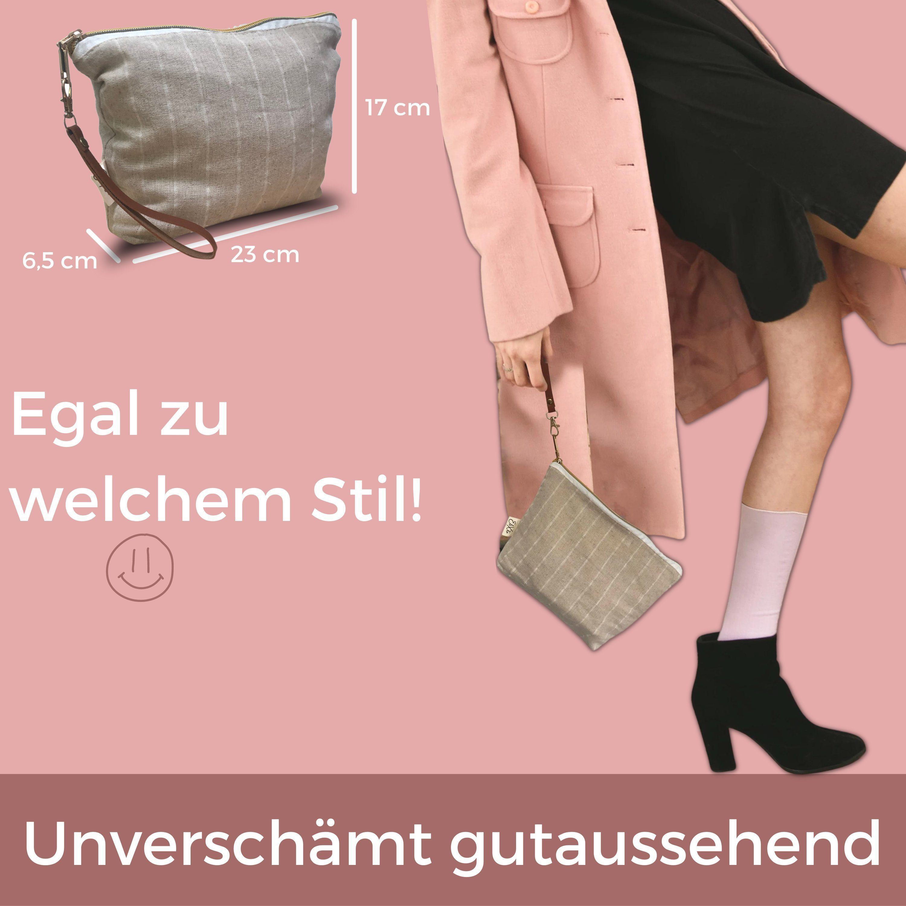 EliXito Kosmetiktasche Damen Klein I Schminktasche I KulturbeuteI Geschenk Weihnachten