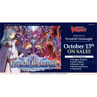 Cardfight!! Vanguard: Booster 12 - Evenfall Onslaught (1) (EN)