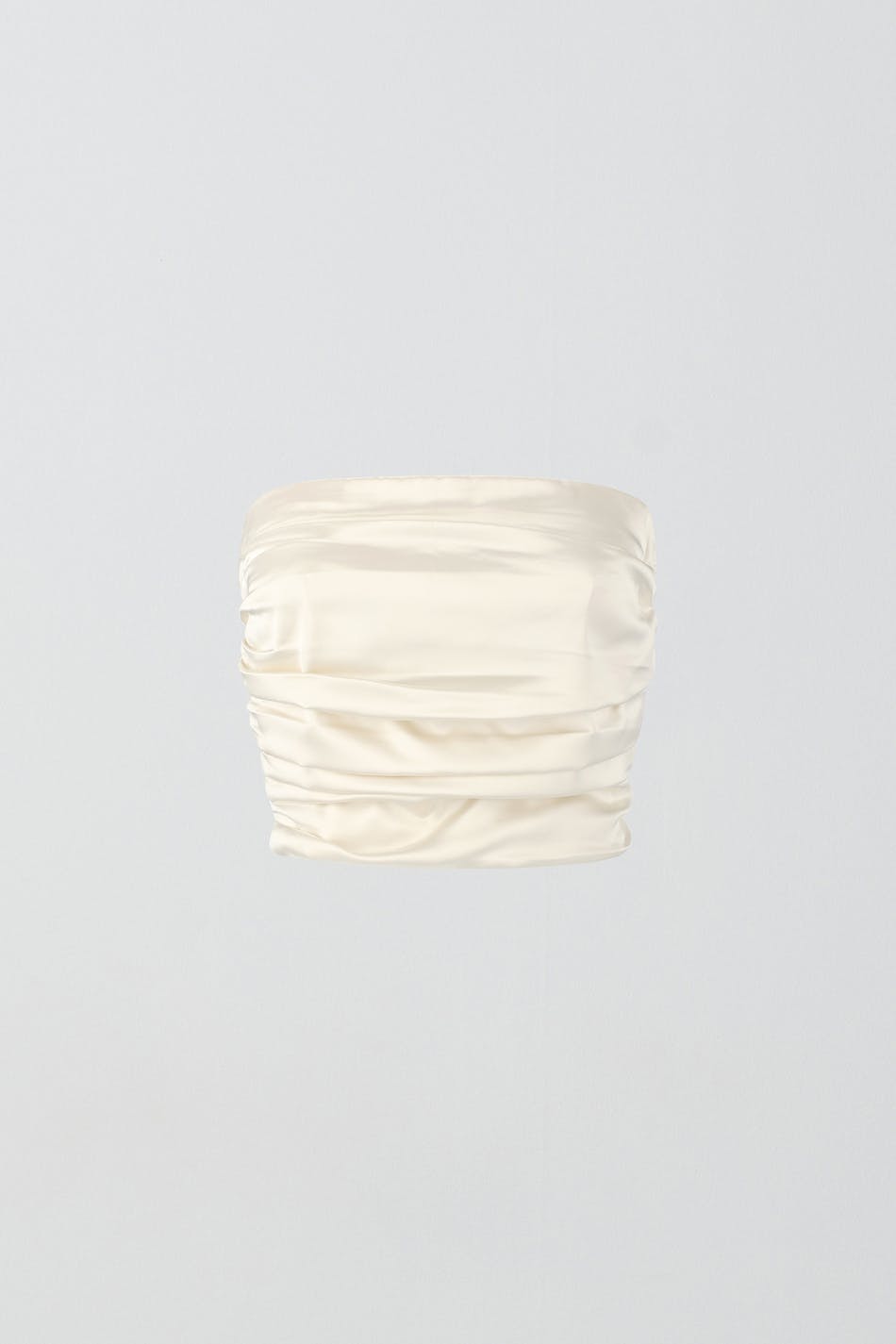 Pleated tube top