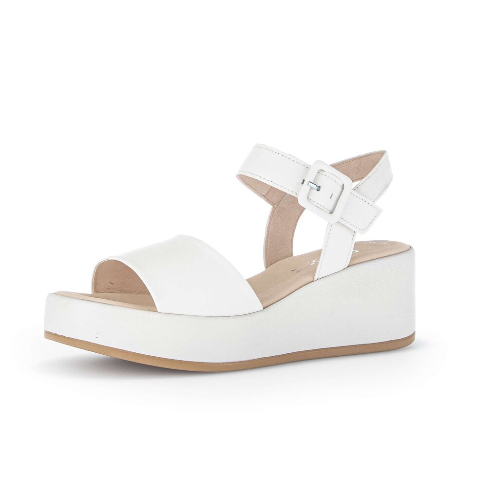 Gabor fashion Plateau Sandale creme