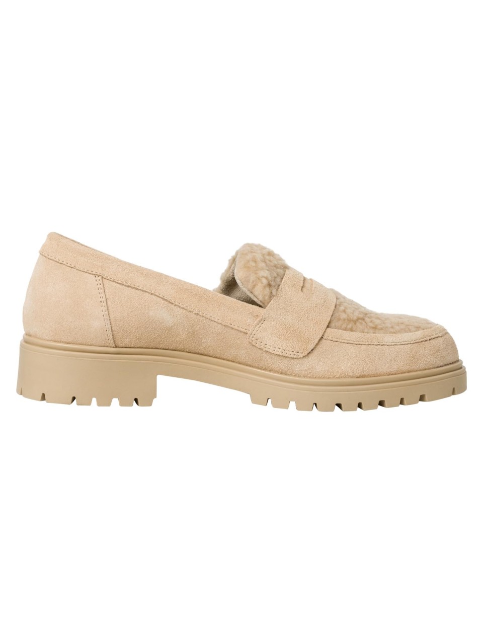 TAMARIS Komfort Schnürer beige TAMARIS