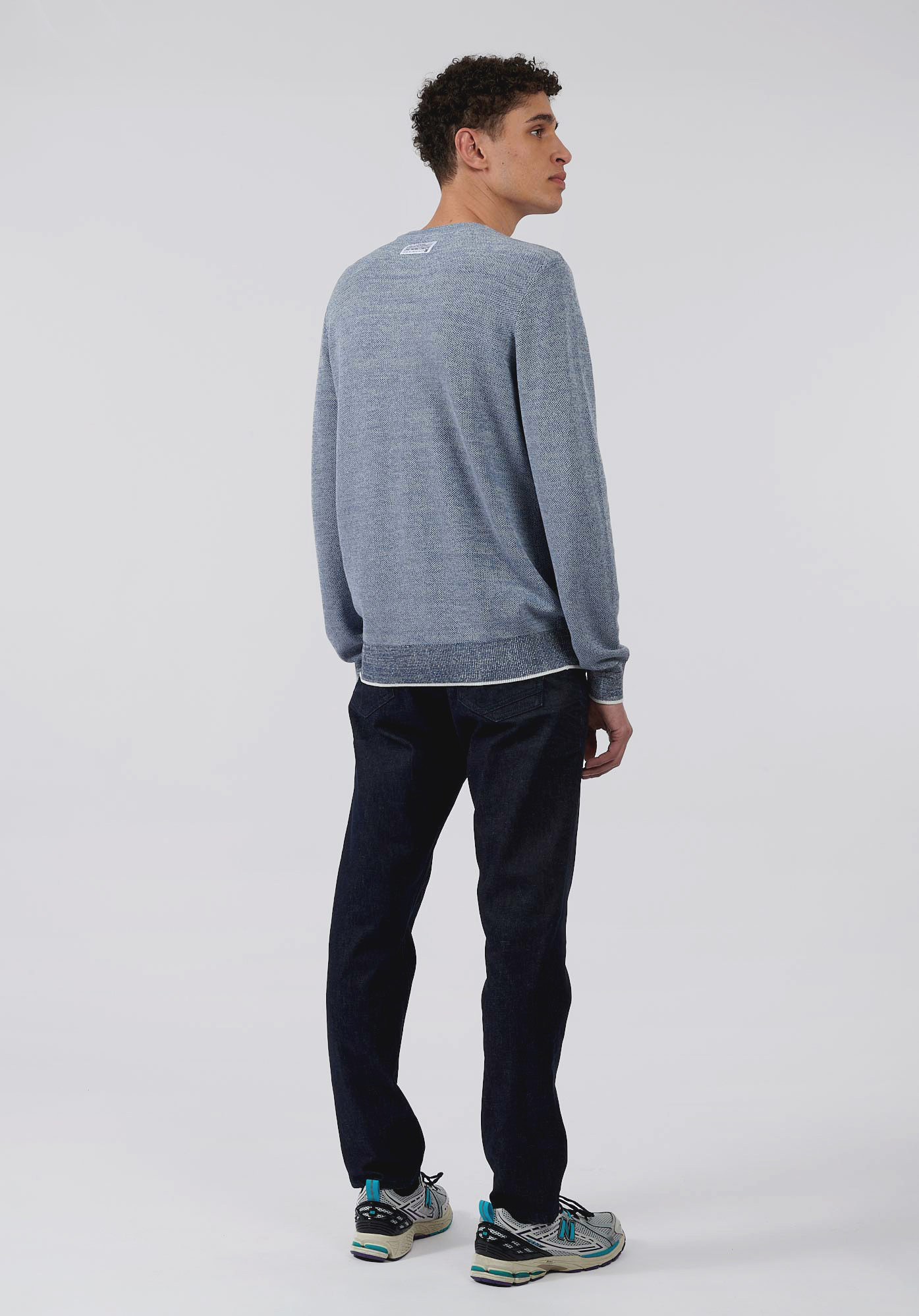 MARLY  Pull bleu homme