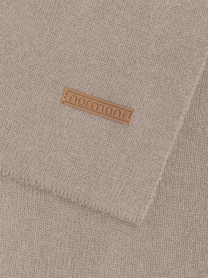 normani Merinowoll-Schal glatt Yuma in Beige günstig kaufen onesize