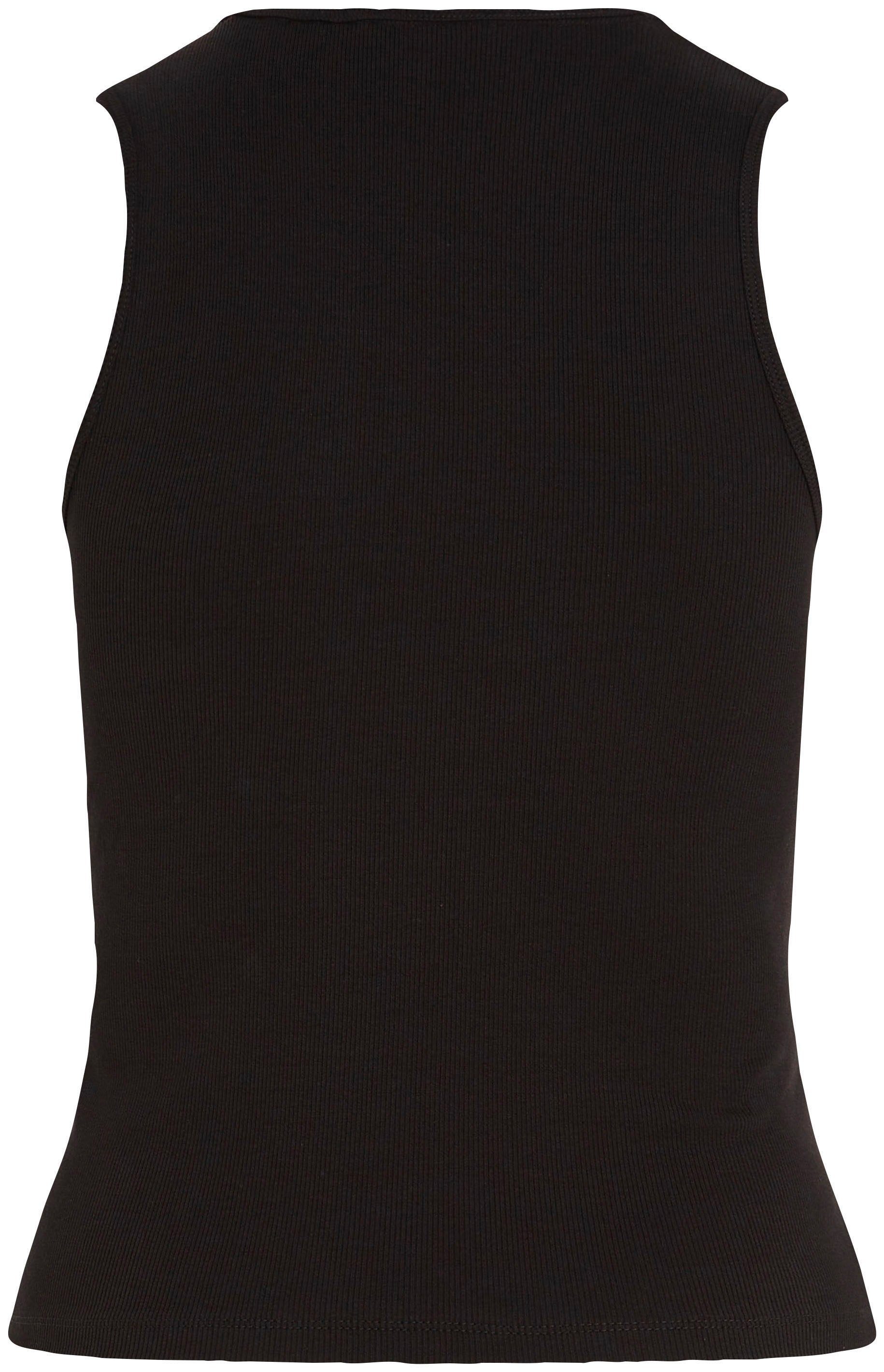 Tommy Jeans Curve Ripptanktop TJW CRV ESSENTIAL RIB TANK PLUS SIZE CURVE,in modischer Rippenoptik