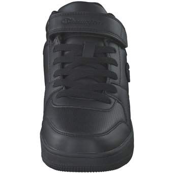 Champion Rebound Vintage Mid GS Sneaker in schwarz