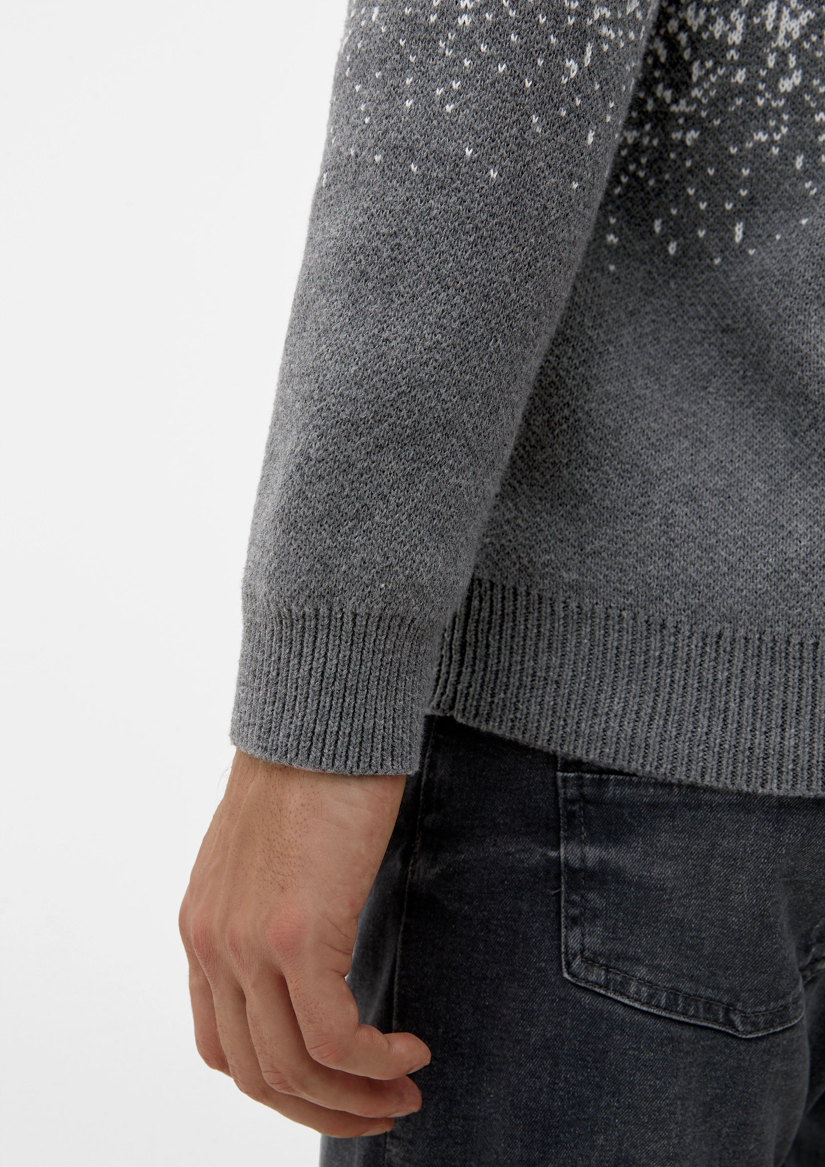 Strickpullover mit Allover-Muster  2124524-01D1