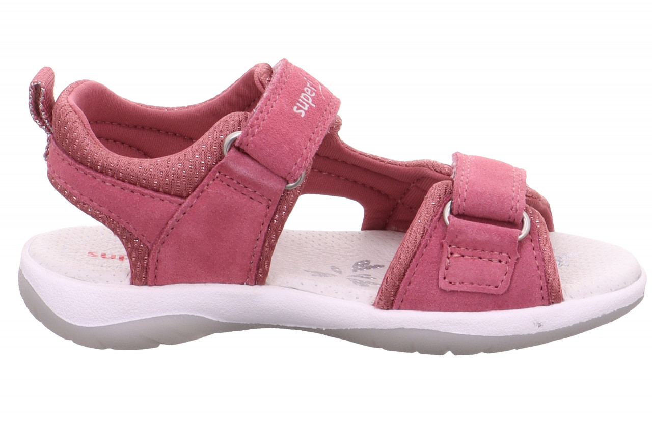 SUNNY - PinkSandale mit Klettverschluss
