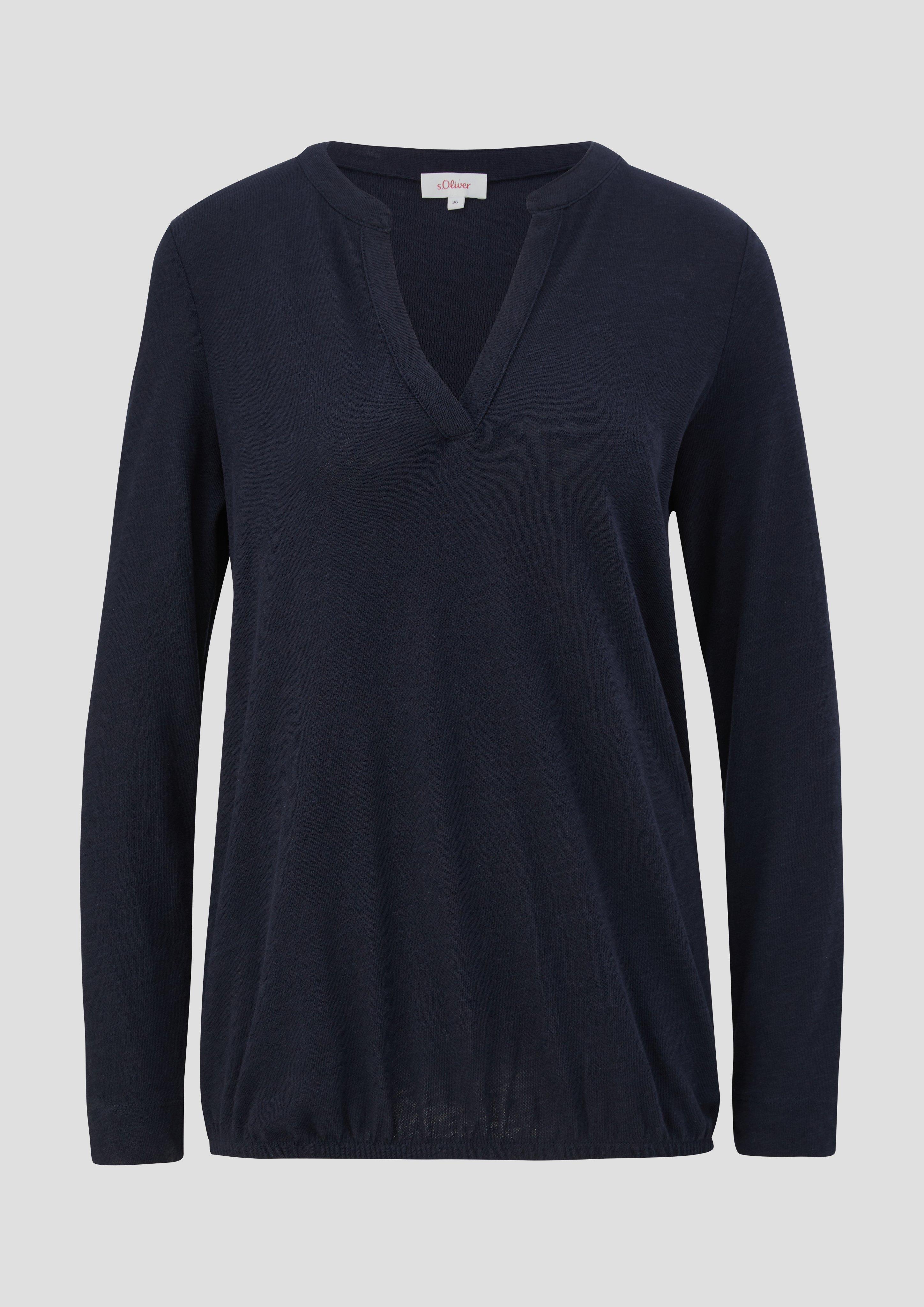 Longsleeve mit Flammgarnstruktur  2138228-5959