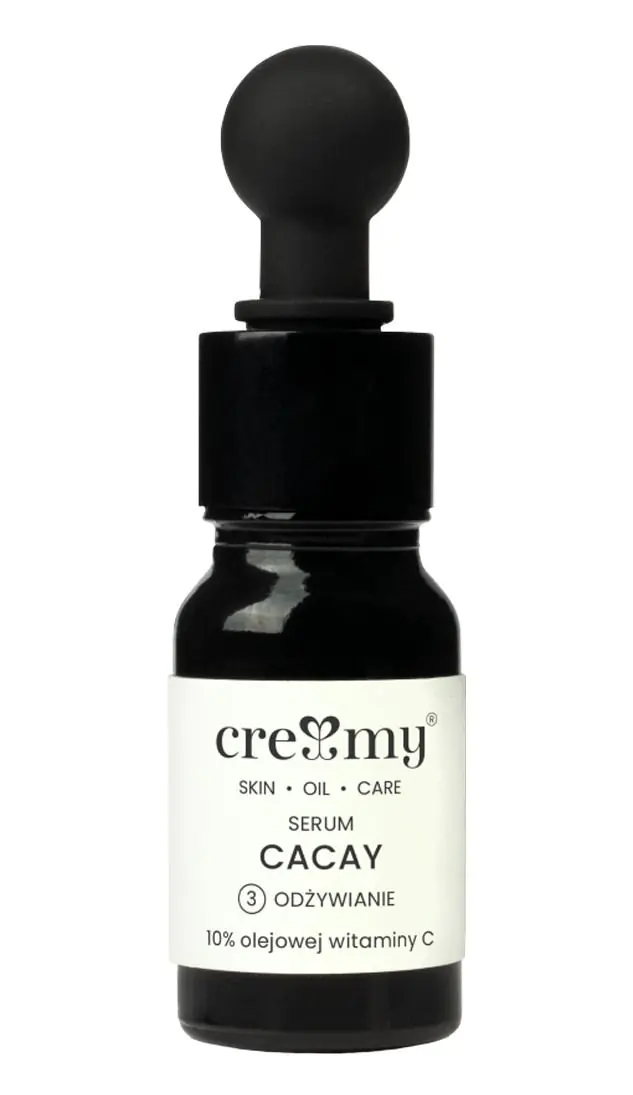Kremasti Cacay serum za lice protiv starenja s vitaminom C 10% 10 ml