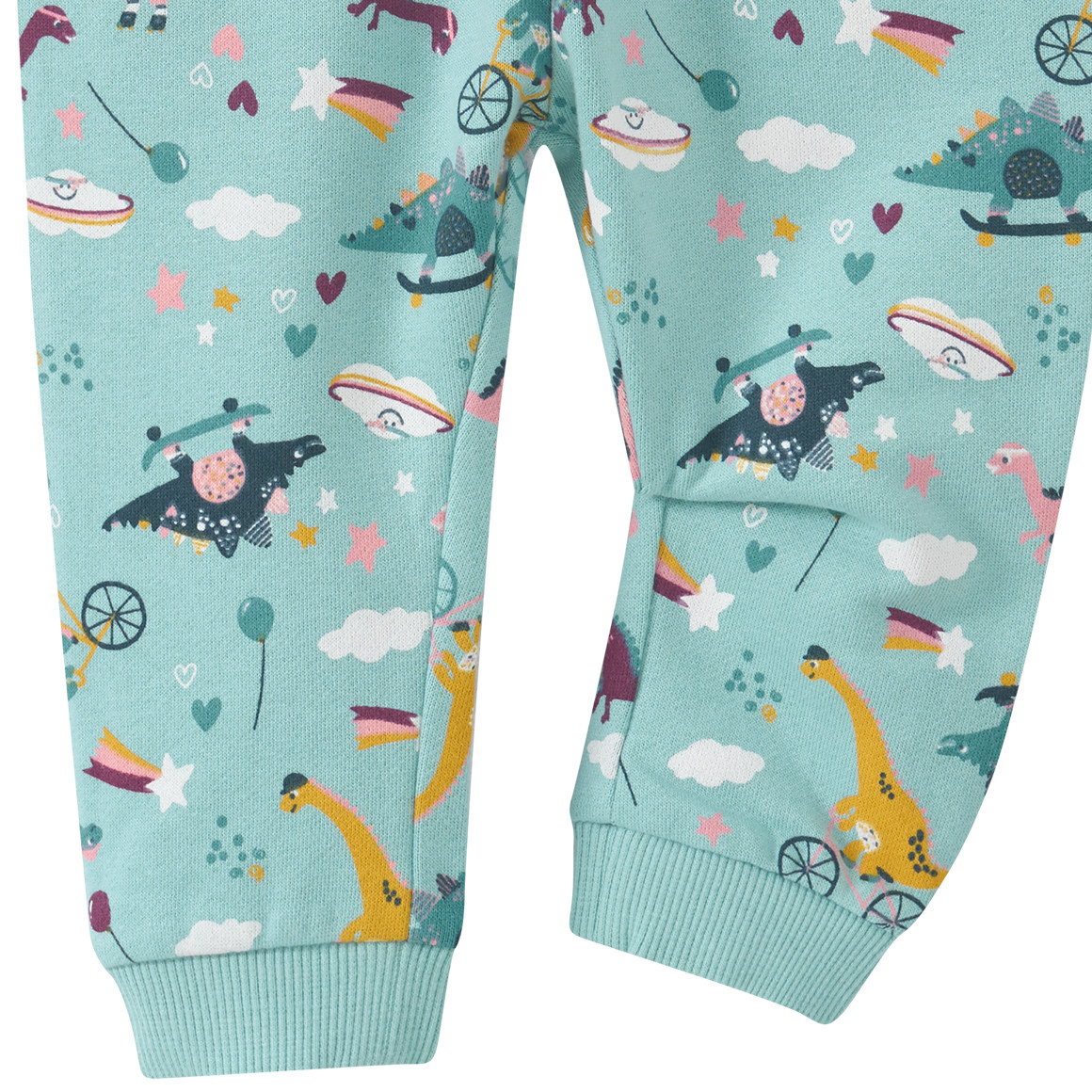 Baby Jogginghose mit Dino-Allover