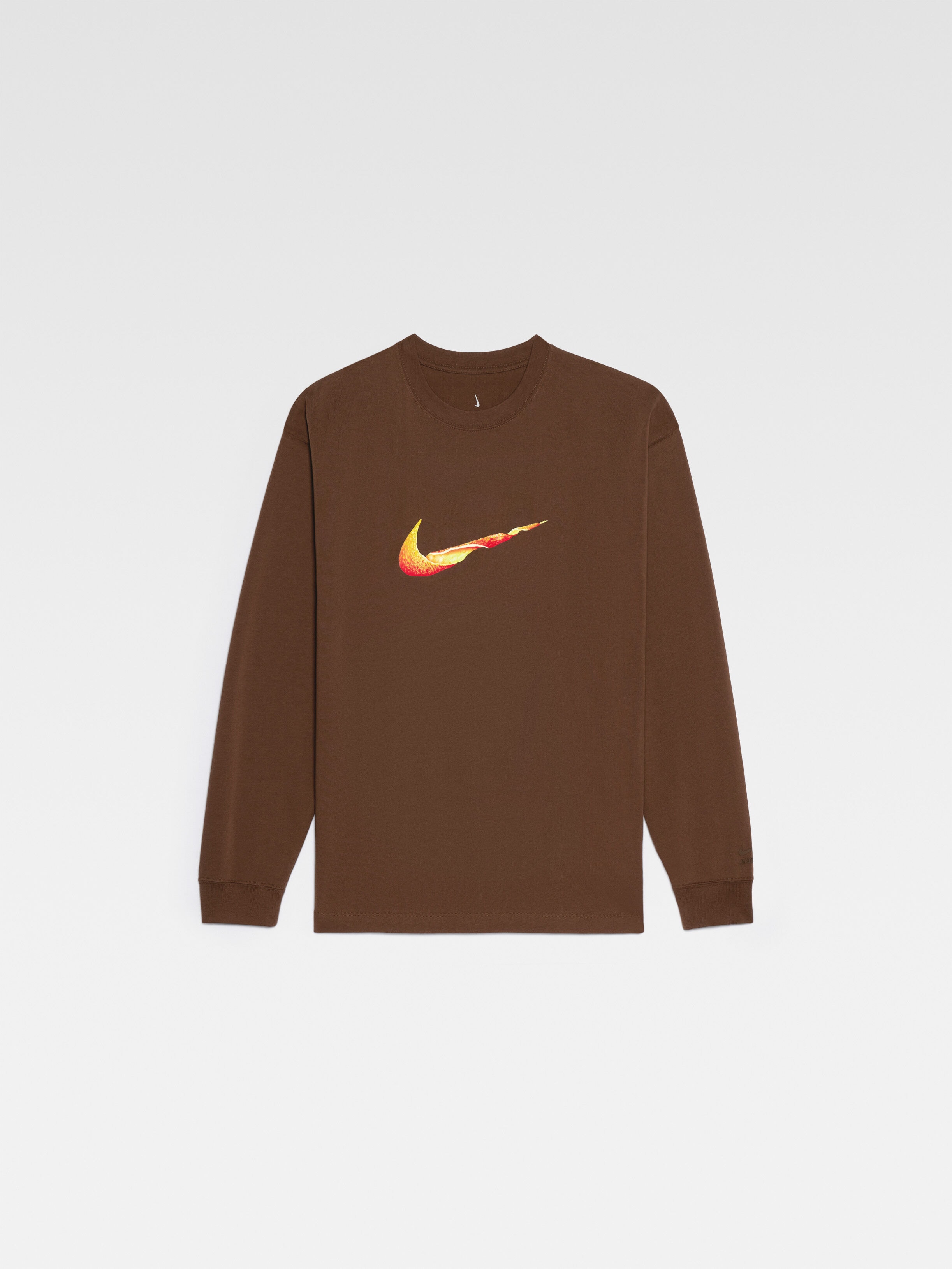 Le t-shirt manches longues orange JACQUEMUS + NIKE