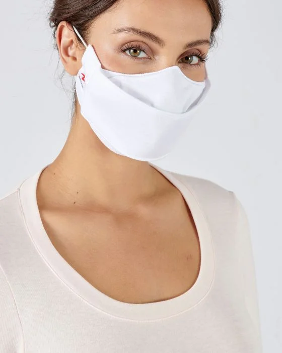 Lot de 2 masques grand public réutilisables, 30 lavages