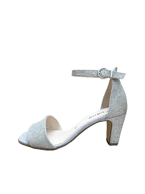 GABOR Klassische Sandalen silber