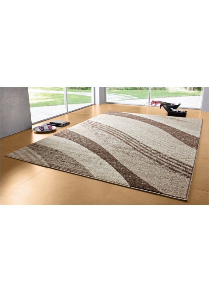 Teppich mit Wellenmusterung